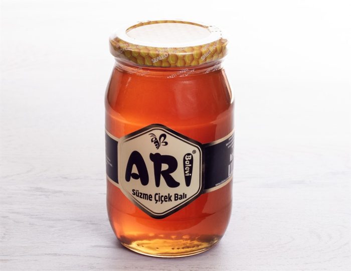 Doğal süzme çiçek balı 470gr - Görsel 1